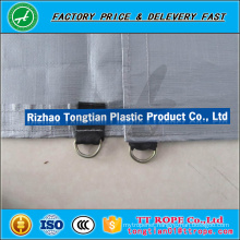 750D Soundproof/Fireproof PVC Coated Mesh Sheet for Construction